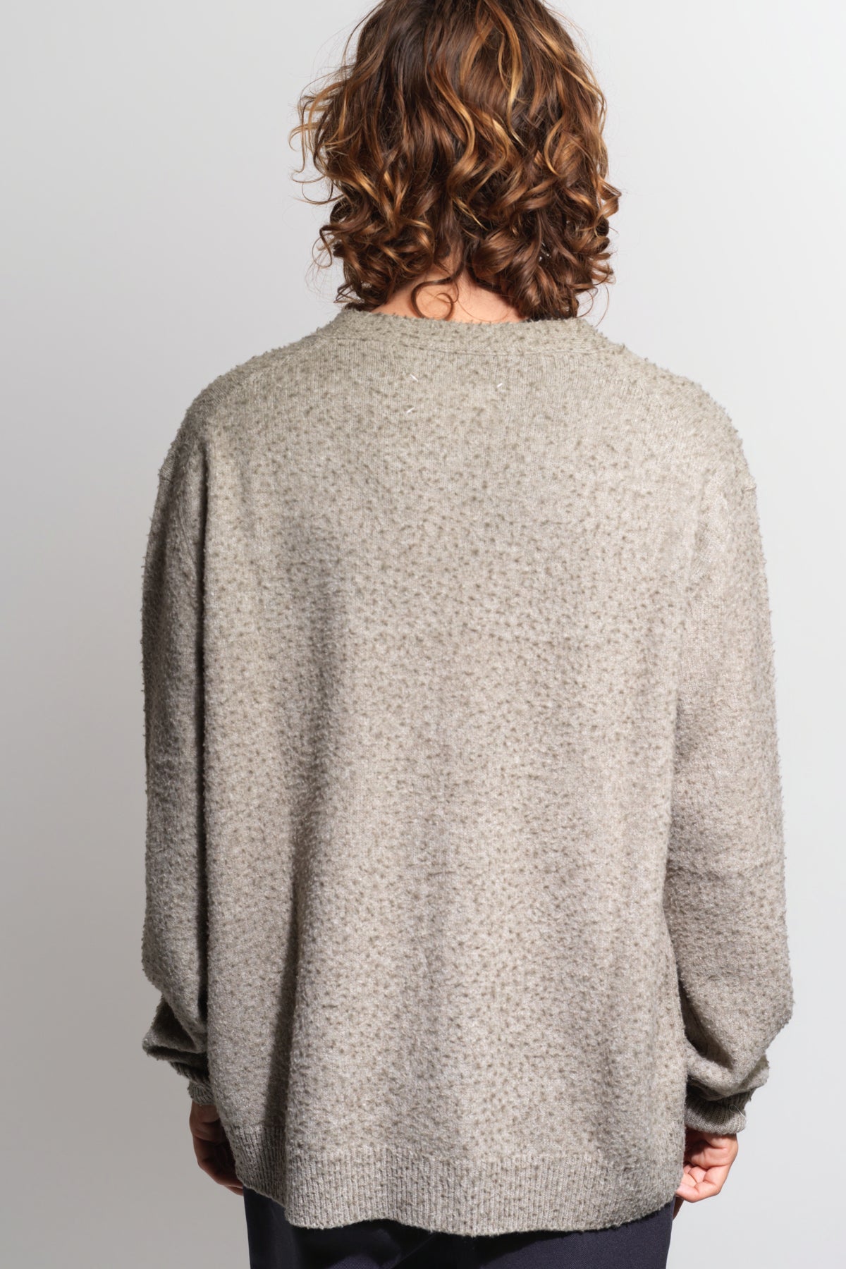 MAISON MARGIELA | PILLING KNITWEAR CARDIGAN