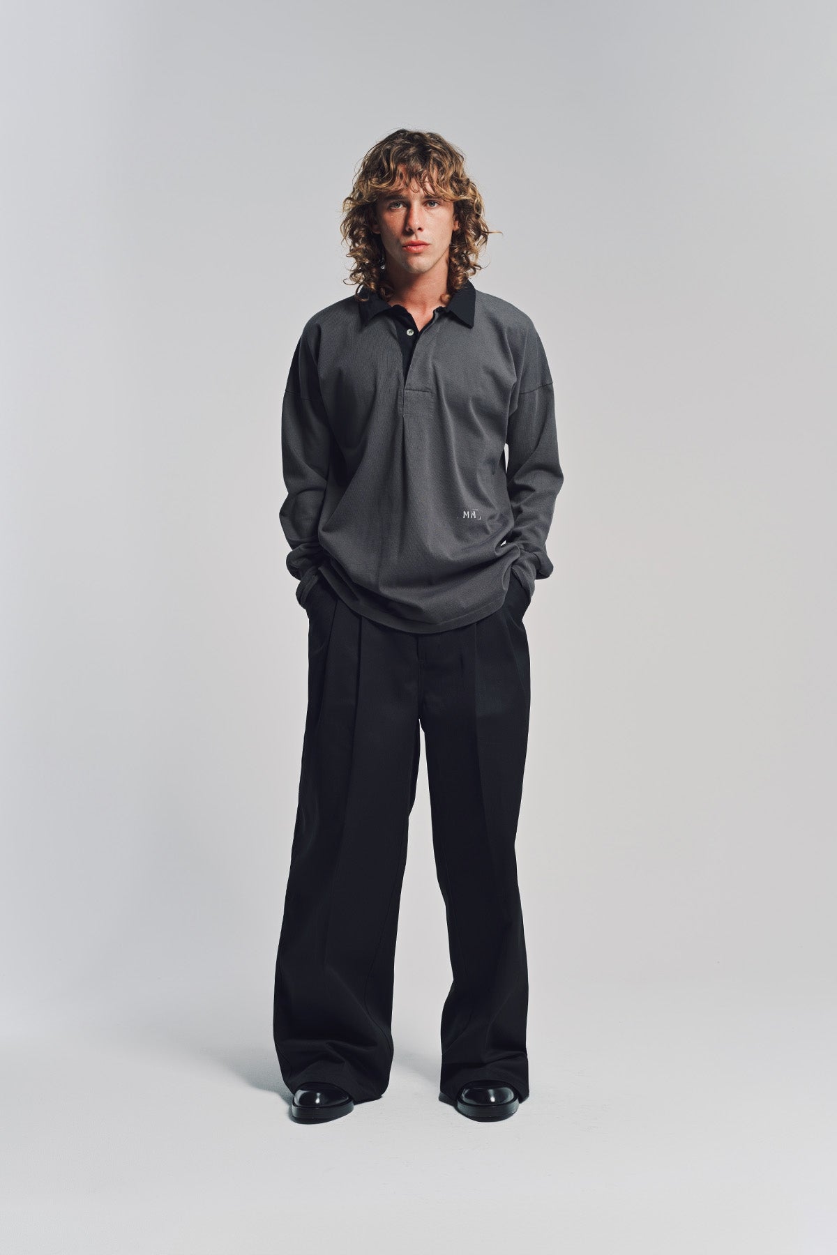 MAISON MARGIELA | LONG SLEEVE POLO SHIRT