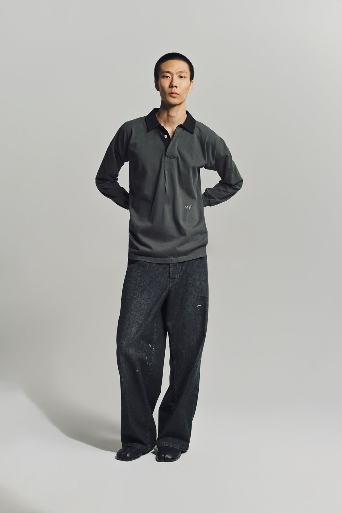 MAISON MARGIELA | LONG SLEEVE POLO SHIRT
