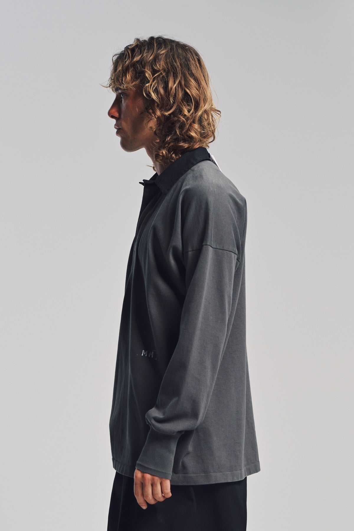 MAISON MARGIELA | LONG SLEEVE POLO SHIRT