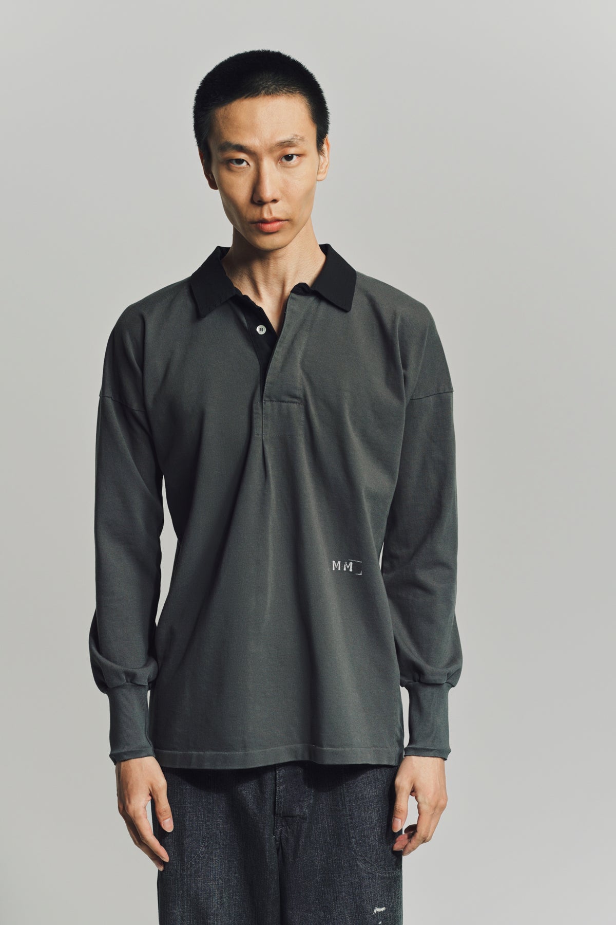 MAISON MARGIELA | LONG SLEEVE POLO SHIRT