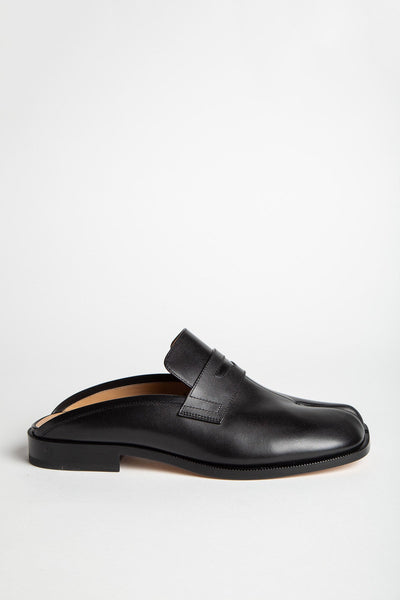 【prank project】Loafer mule Black Tabi Loafer Mule in Black