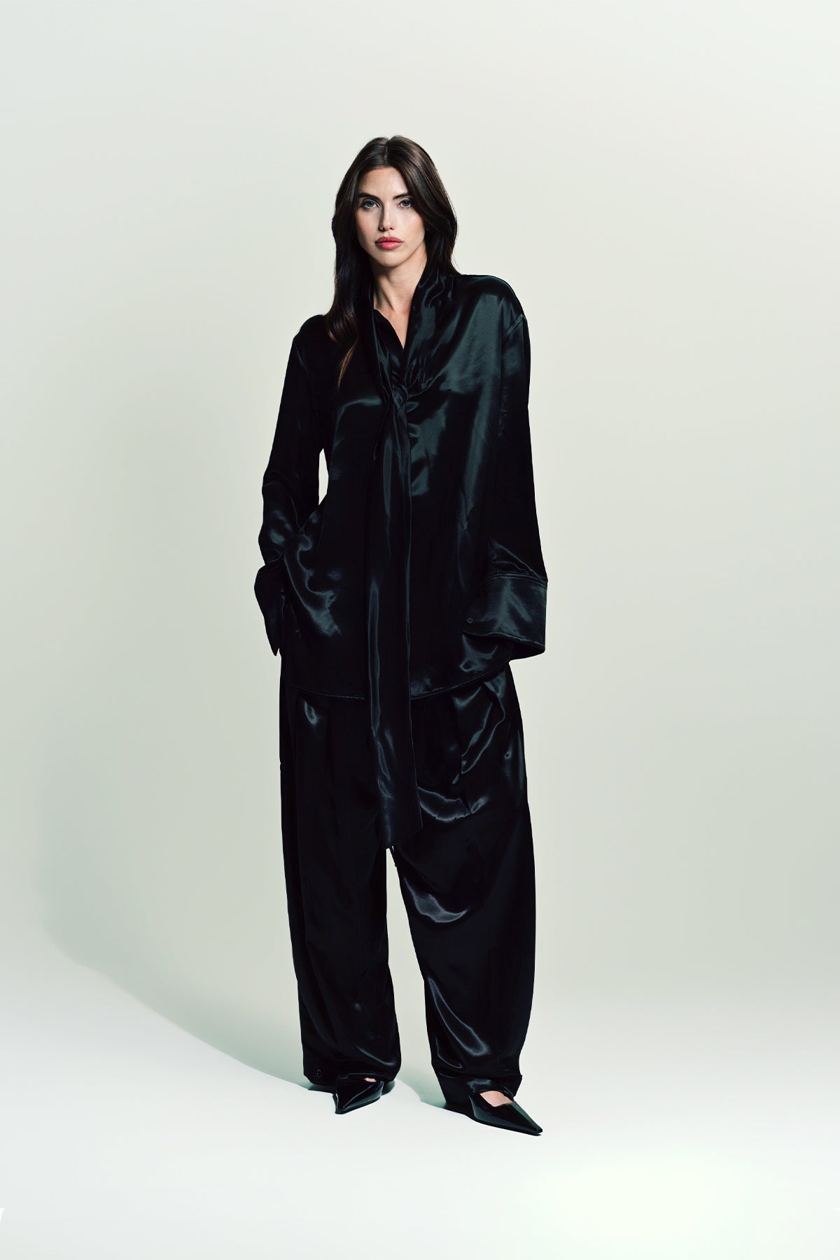 JIL SANDER | PLEATED PANTS