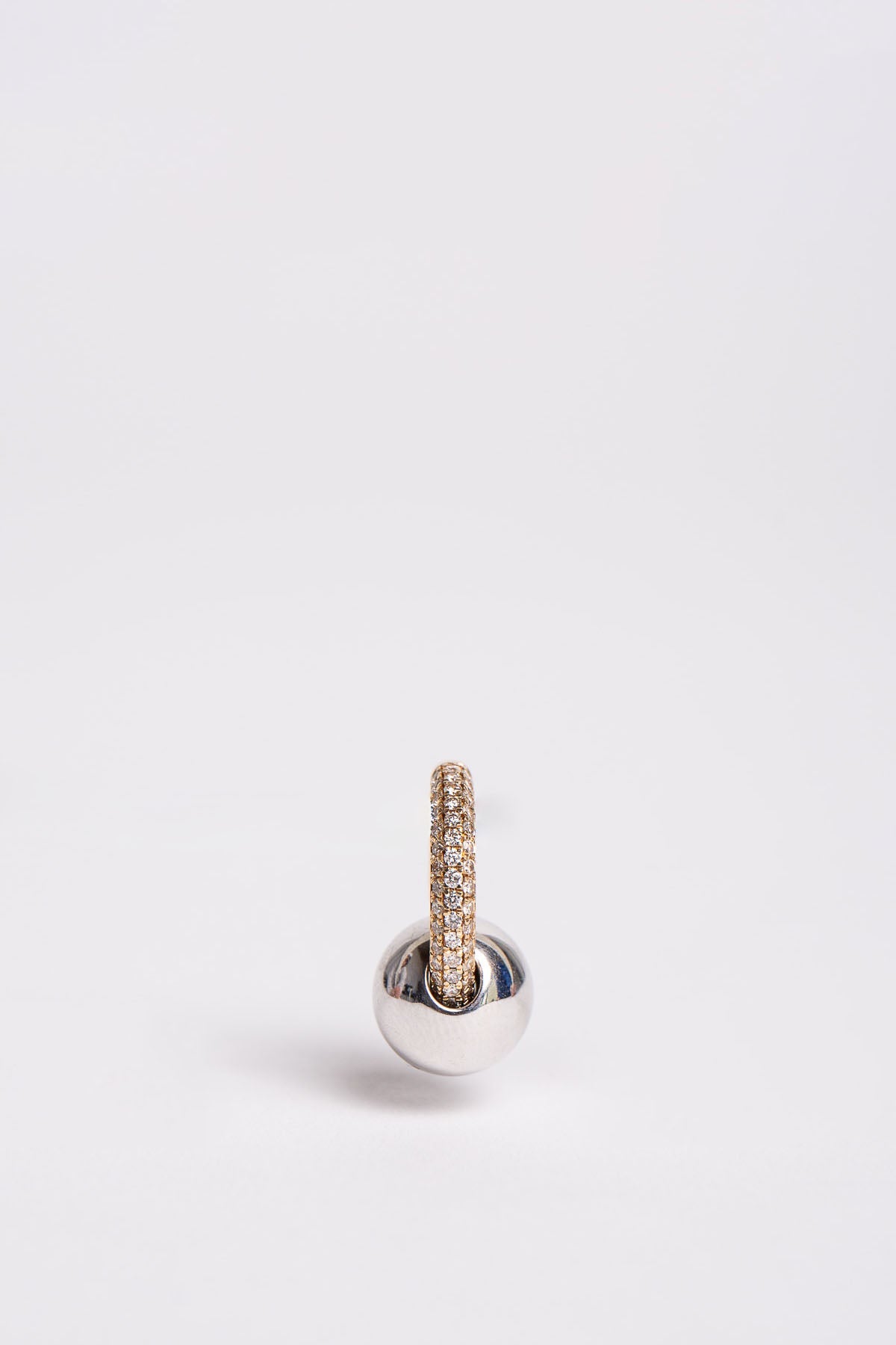RAINBOW K | LARGE LINE PIERCING EARRING (SINGLE) - MAXFIELD LA