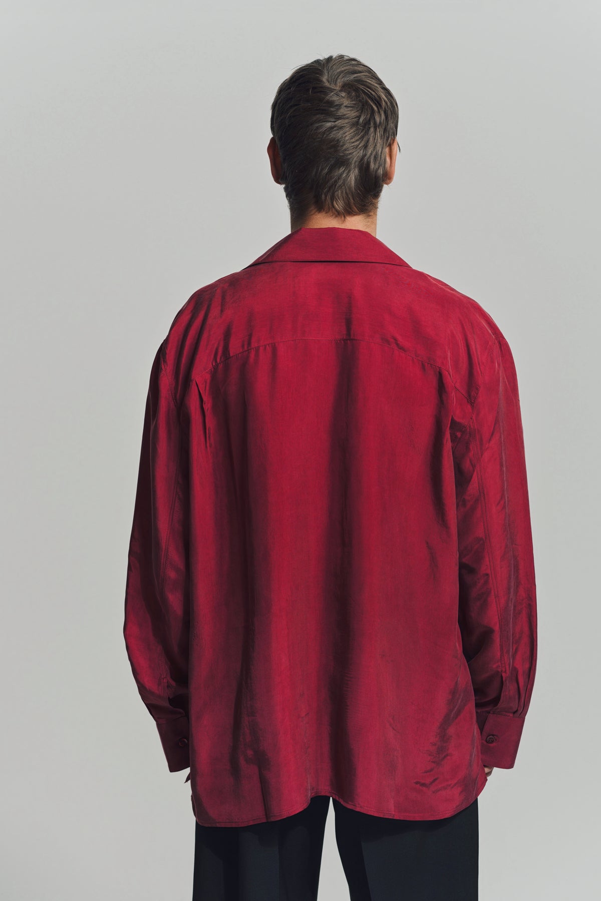 LOUIS GABRIEL NOUCHI | CUPRO LONG SLEEVE SHIRT