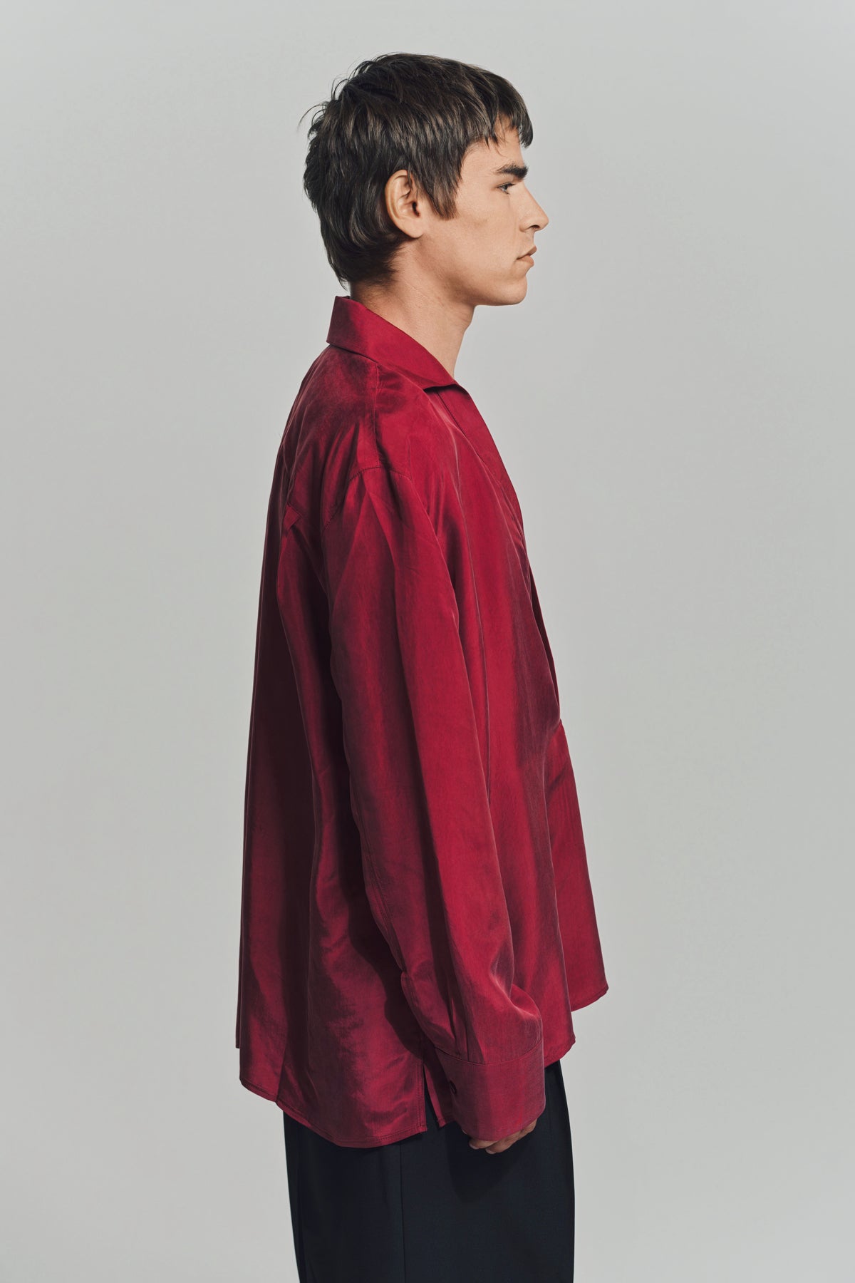 LOUIS GABRIEL NOUCHI | CUPRO LONG SLEEVE SHIRT