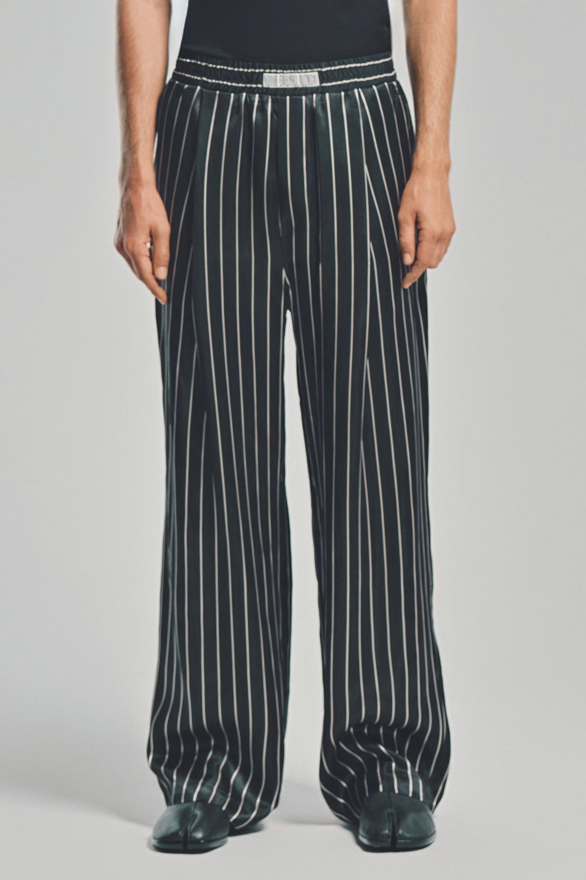 LOUIS GABRIEL NOUCHI | PINSTRIPE PAJAMA PANTS