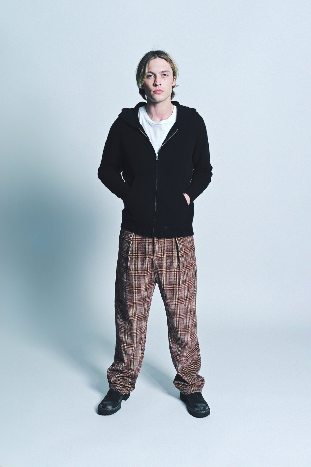 THE ELDER STATESMAN | JOCKY PLAID CORD PANTS - MAXFIELD LA