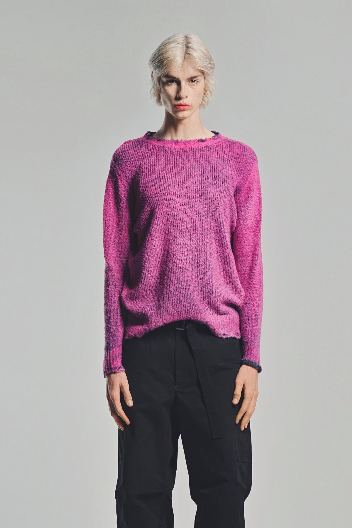 【Andequal】bicolor 2way knit 333450-45672-AVANT-TOI-BICOLOR