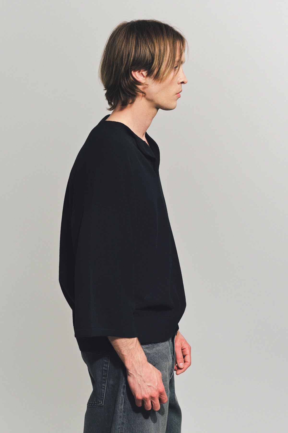 FEAR OF GOD | FINE KNIT HENLEY TEE