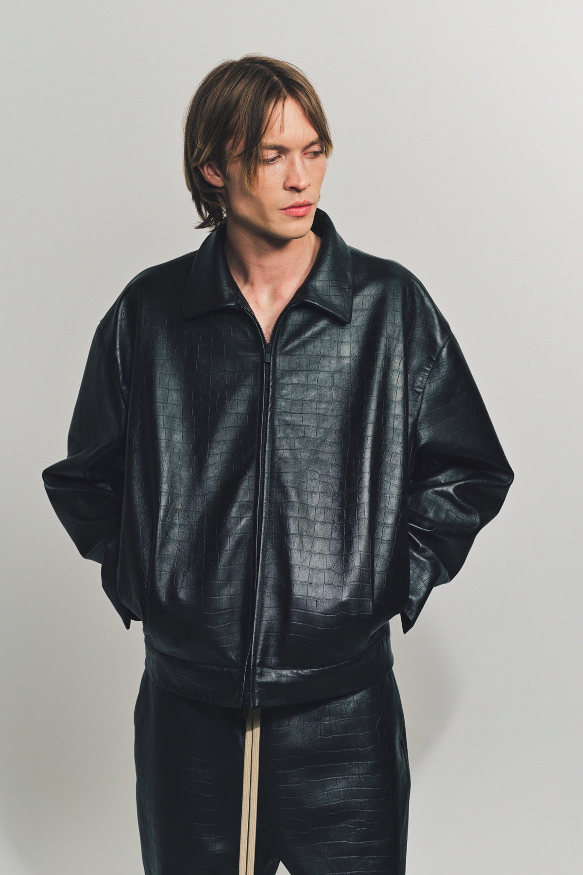 ジャケット・アウター Fear of god 7th leather blazer size 44 FEAR OF GOD Full-Grain Leather Jacket for Men | MR PORTER