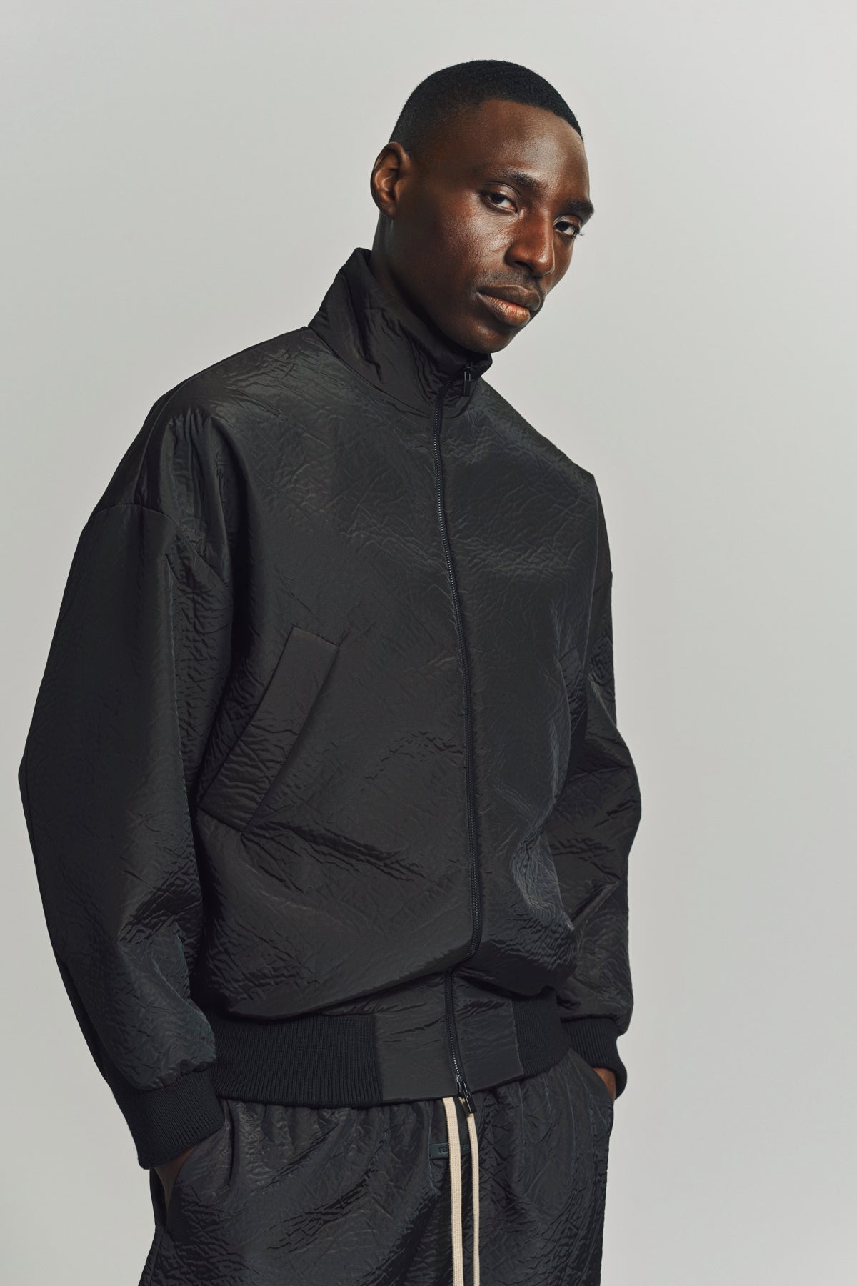 FEAR OF GOD | TEXTURED TRACK JACKET