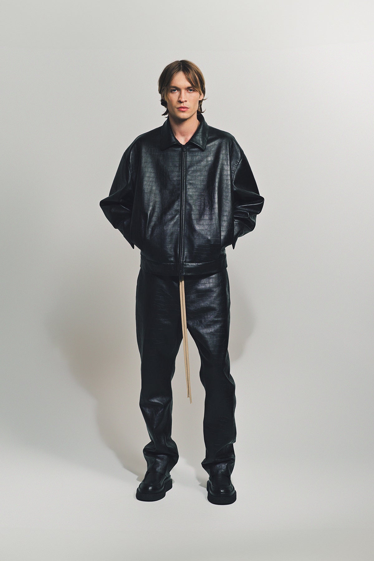 FEAR OF GOD | LEATHER FORUM PANTS