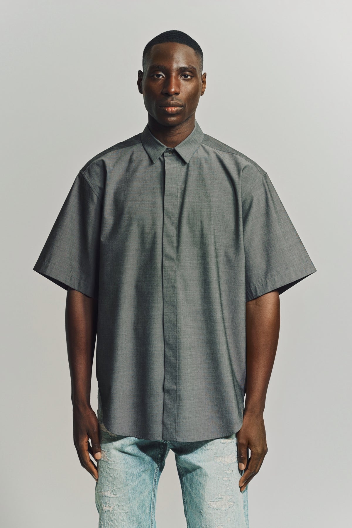 FEAR OF GOD | SHORT SLEEVE OXFORD SHIRT