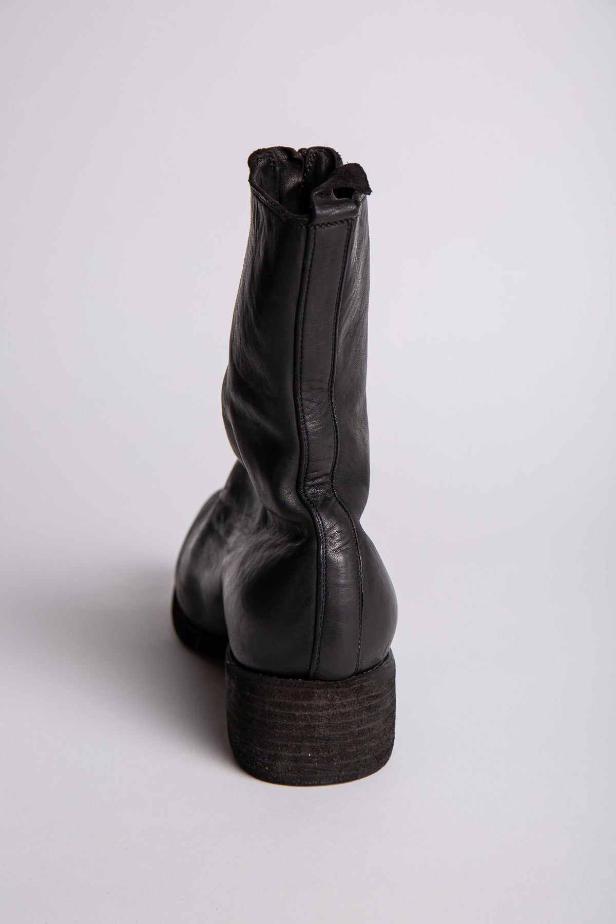 Guidi PL2 Black - Front Zip Boots for Men and Women | UJNG