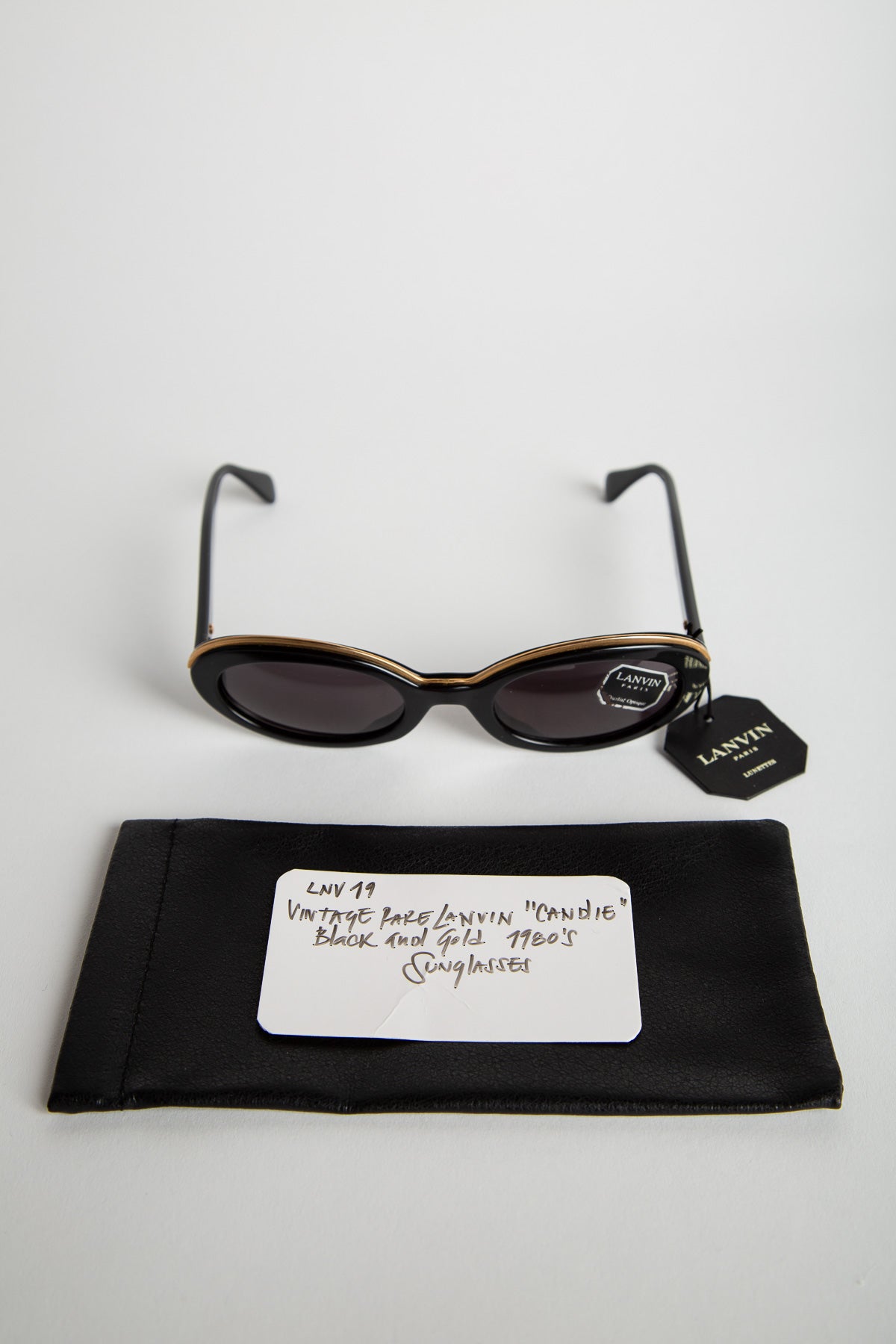 1980 LANVIN "CANDIE" MASK SUNGLASSES