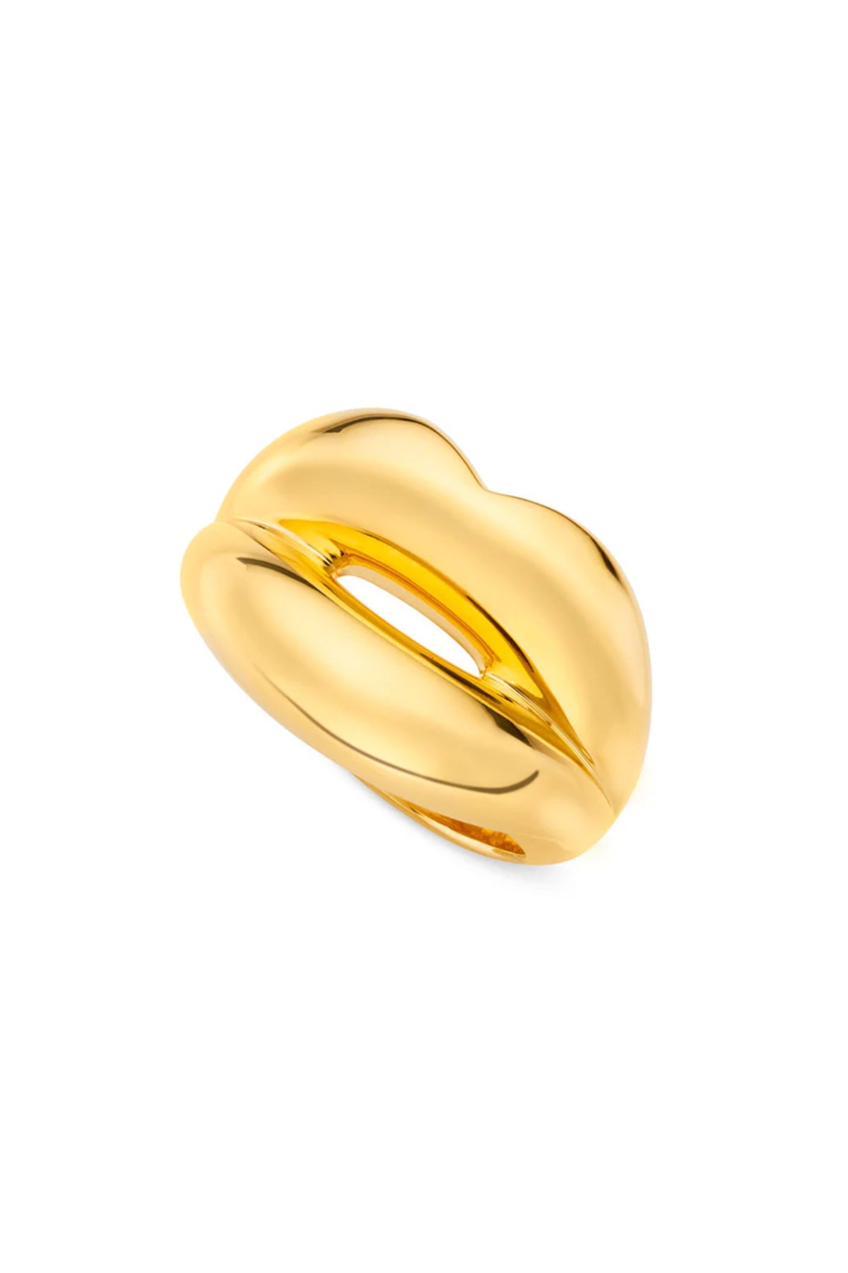 SOLANGE | VERMEIL HOTLIPS RING - MAXFIELD LA