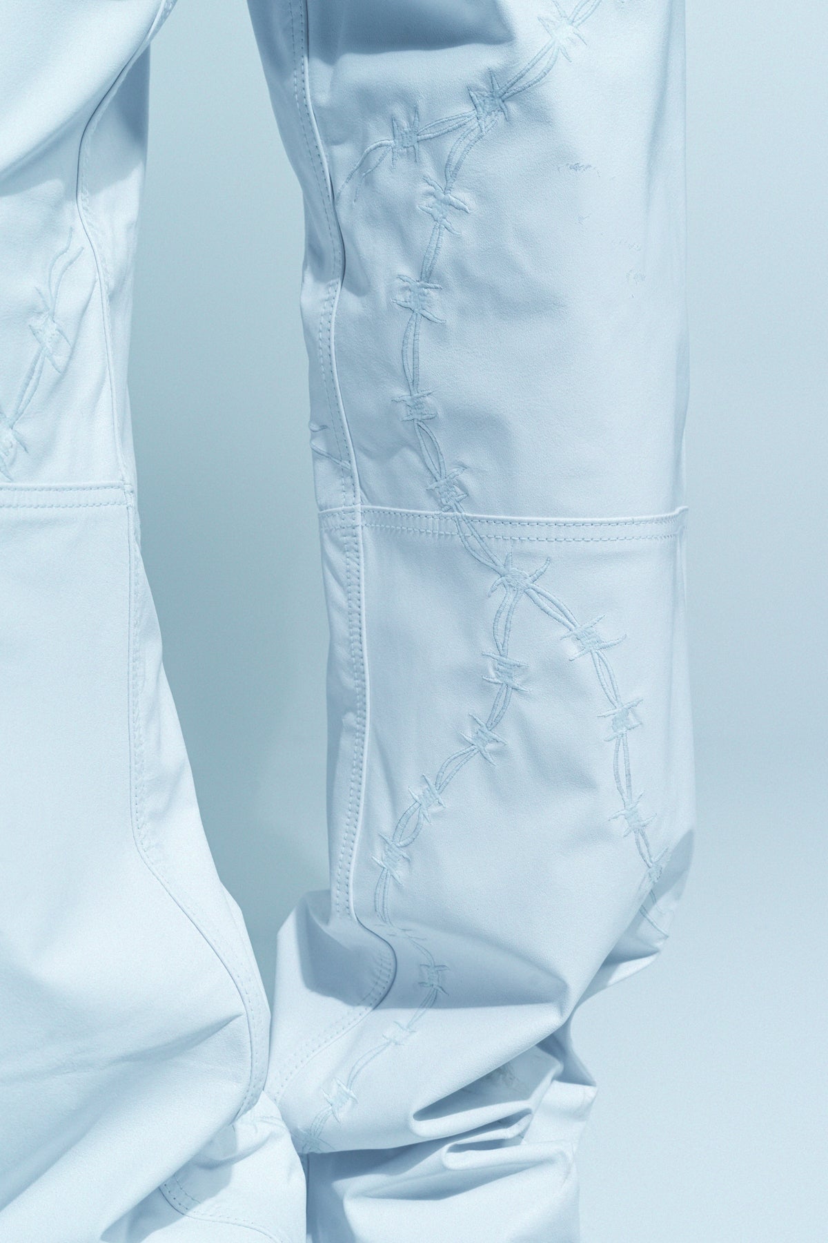 WARREN LOTAS | MOTORCYCLE ACCIDENT LEATHER PANTS - MAXFIELD LA