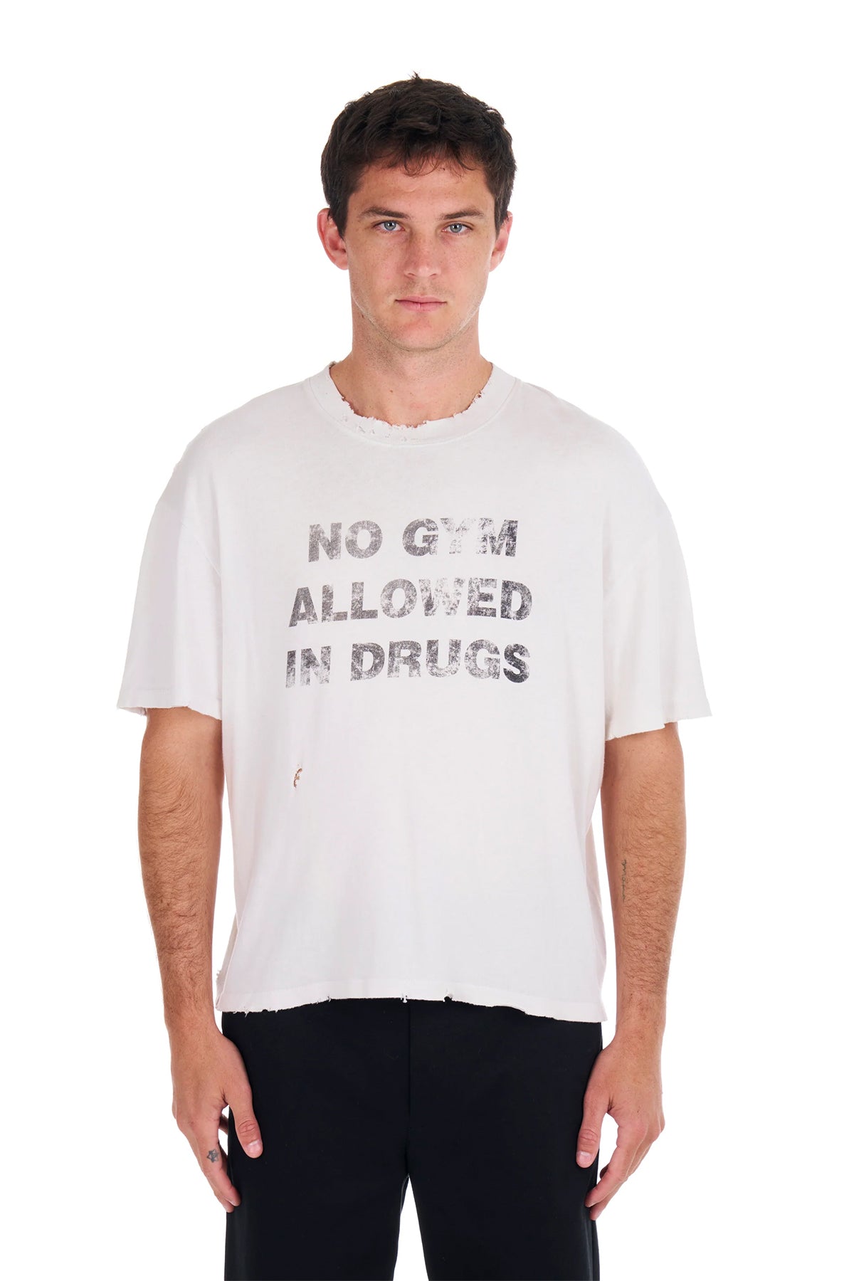 NAHMIAS | NO GYM ALLOWED BOXY T-SHIRT