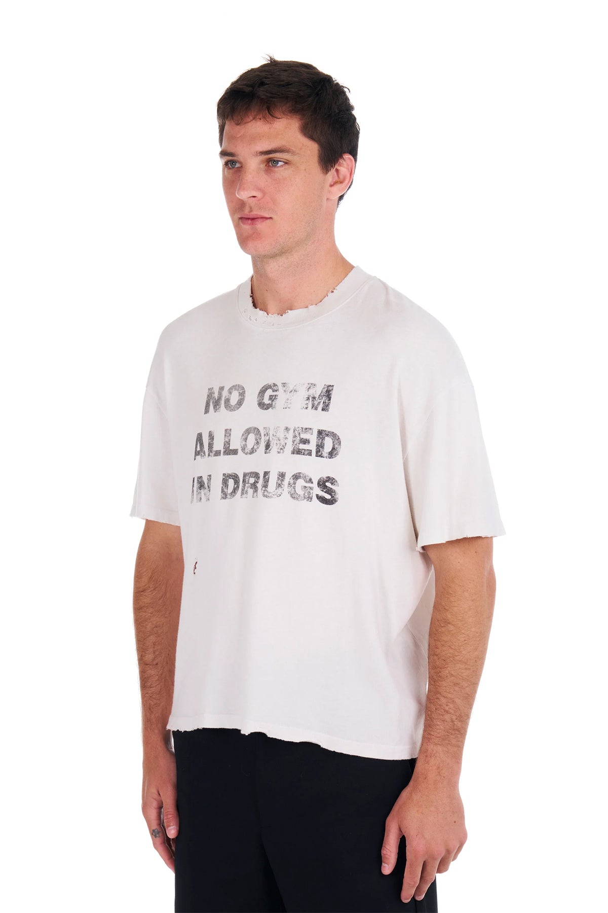 NAHMIAS | NO GYM ALLOWED BOXY T-SHIRT
