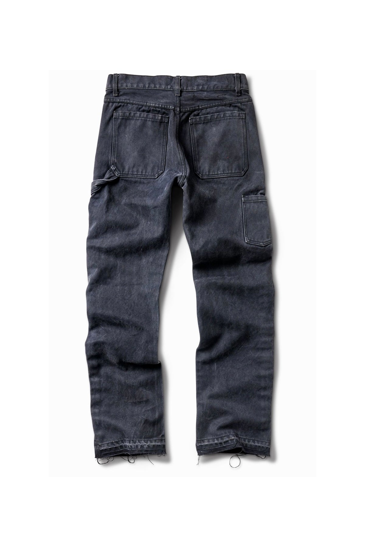 SCHAEFFER'S GARMENT HOTEL | 18OZ DESTROYED DOUBLE FRONT CARPENTER PANTS - MAXFIELD LA