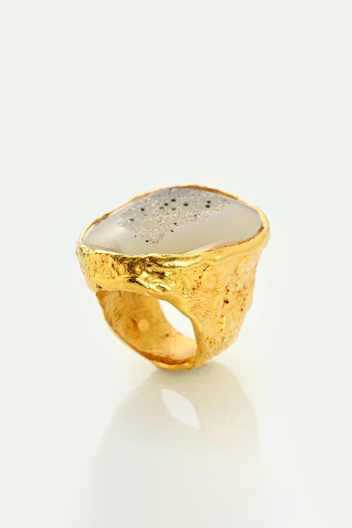 MARIE-ALEXANDRINE YVERNAULT | ALTAIR AGATE RING - MAXFIELD LA