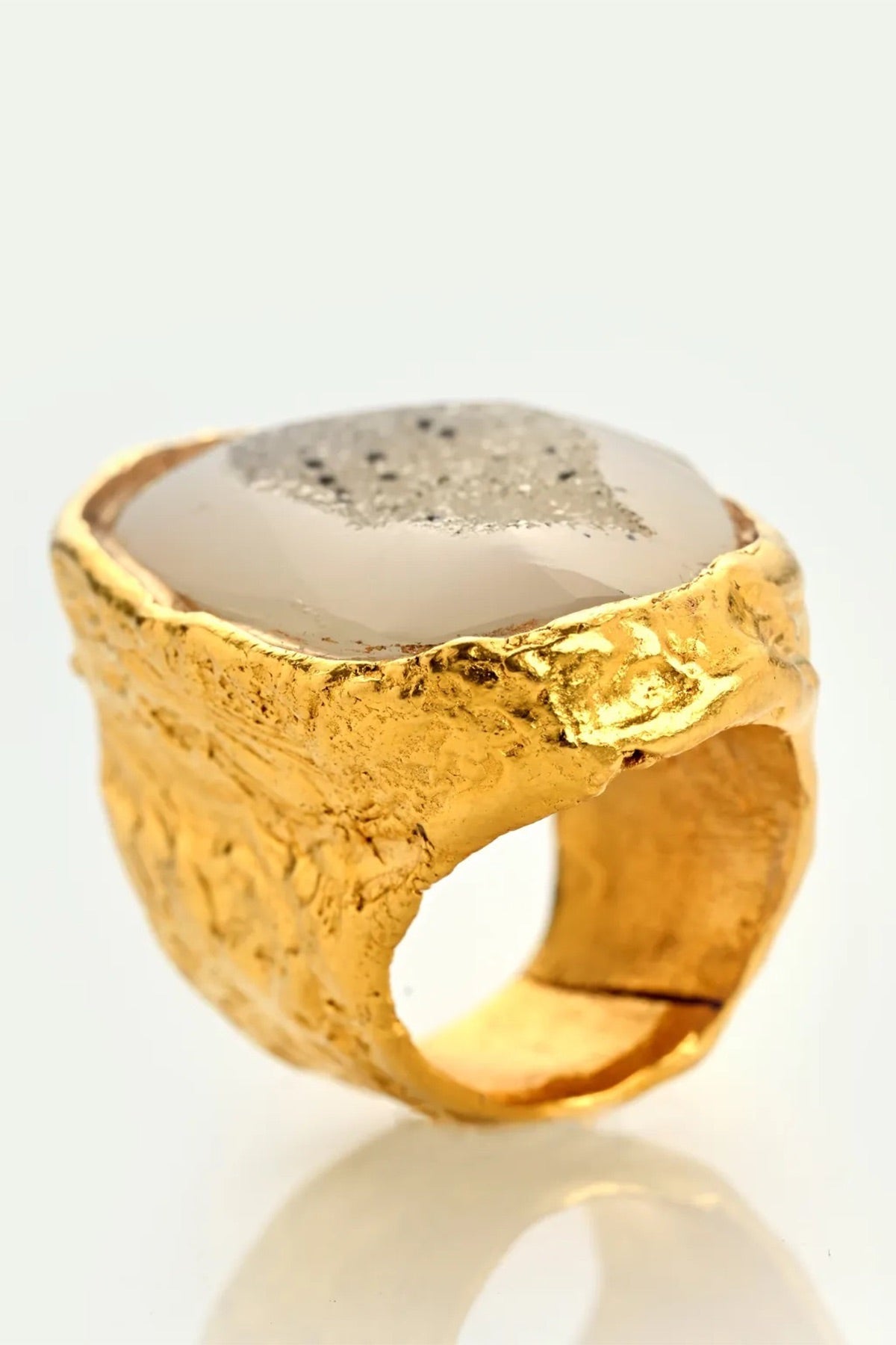 MARIE-ALEXANDRINE YVERNAULT | ALTAIR AGATE RING - MAXFIELD LA