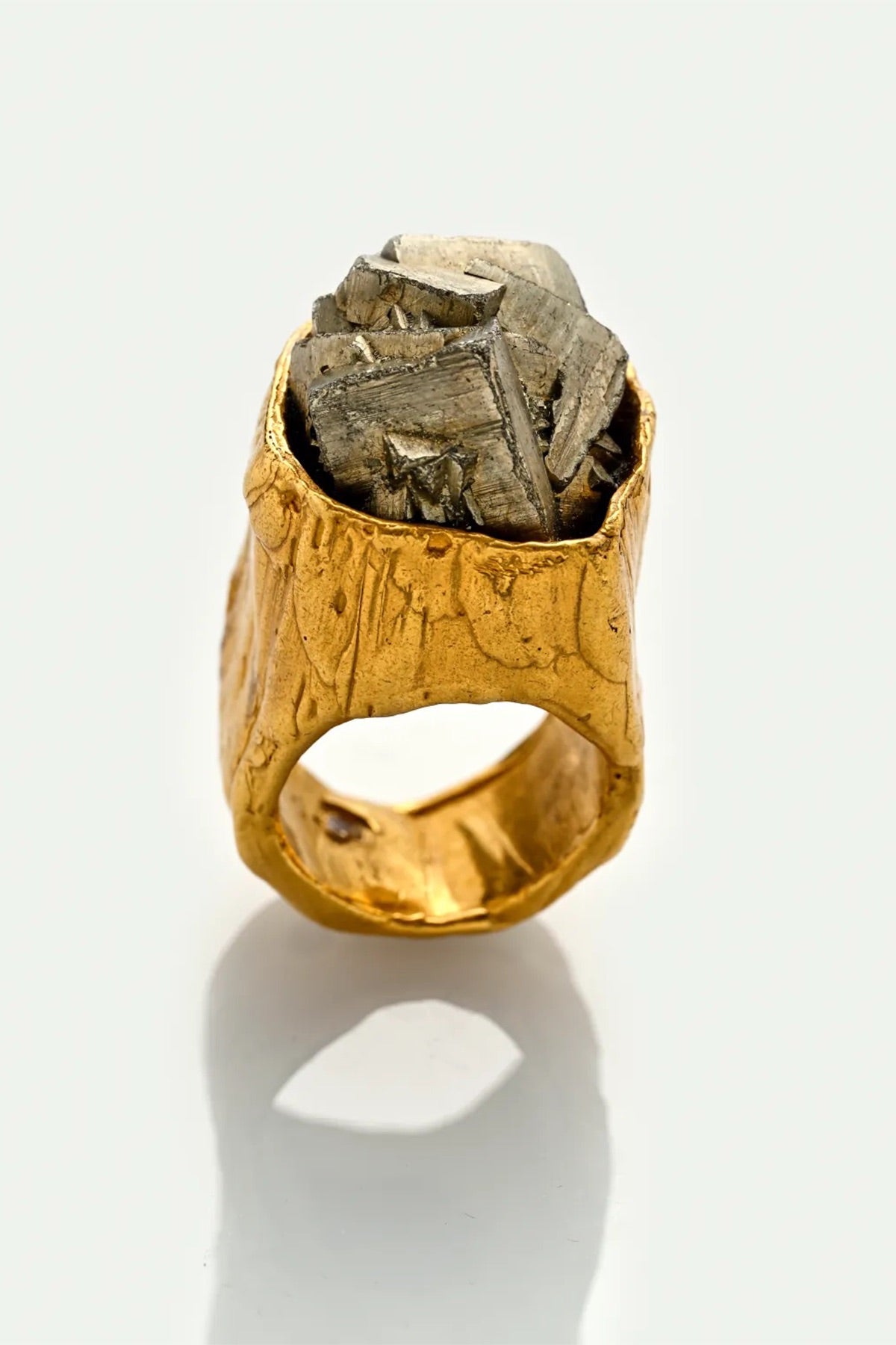 MARIE-ALEXANDRINE YVERNAULT | BAGUE PY I PYRITE RING - MAXFIELD LA