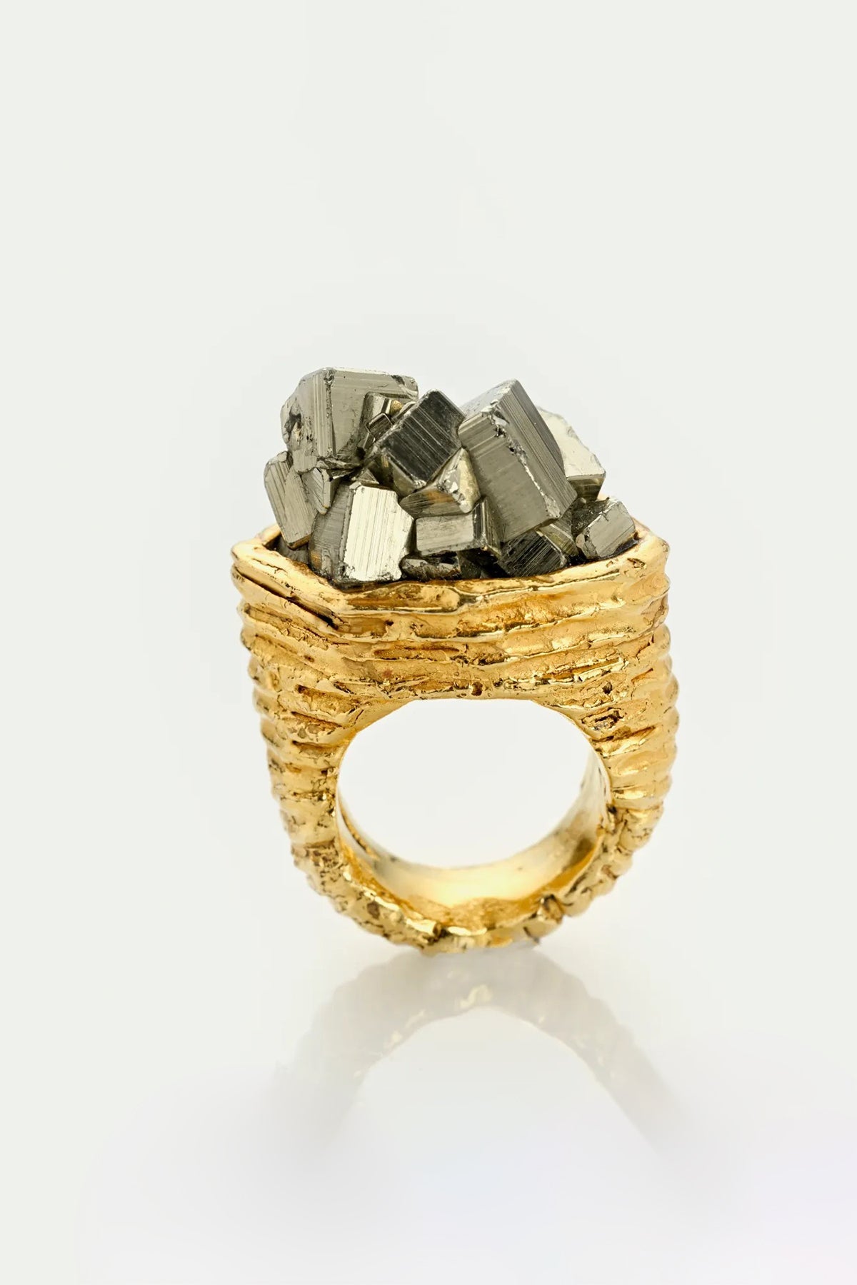 MARIE-ALEXANDRINE YVERNAULT | PY VI PYRITE RING - MAXFIELD LA