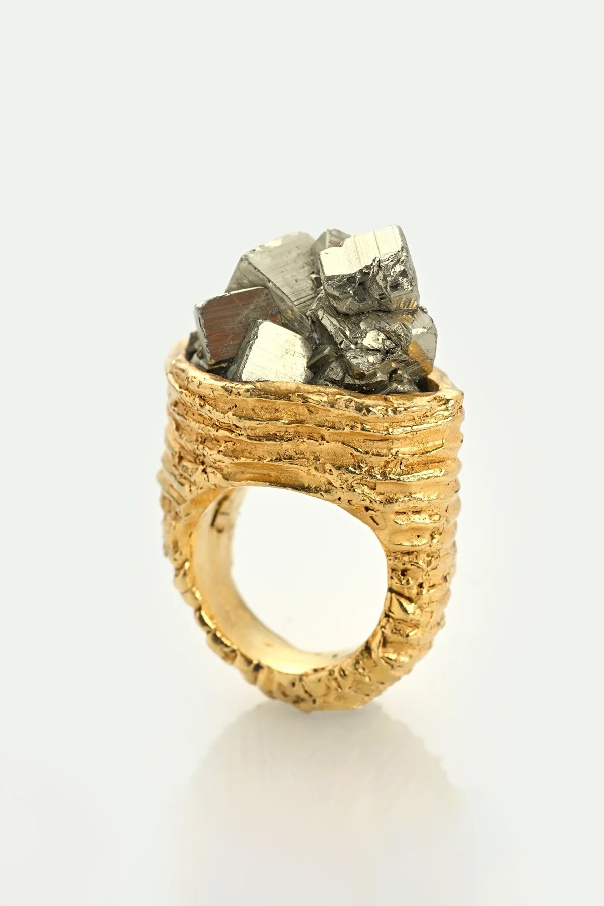 MARIE-ALEXANDRINE YVERNAULT | PY VI PYRITE RING - MAXFIELD LA