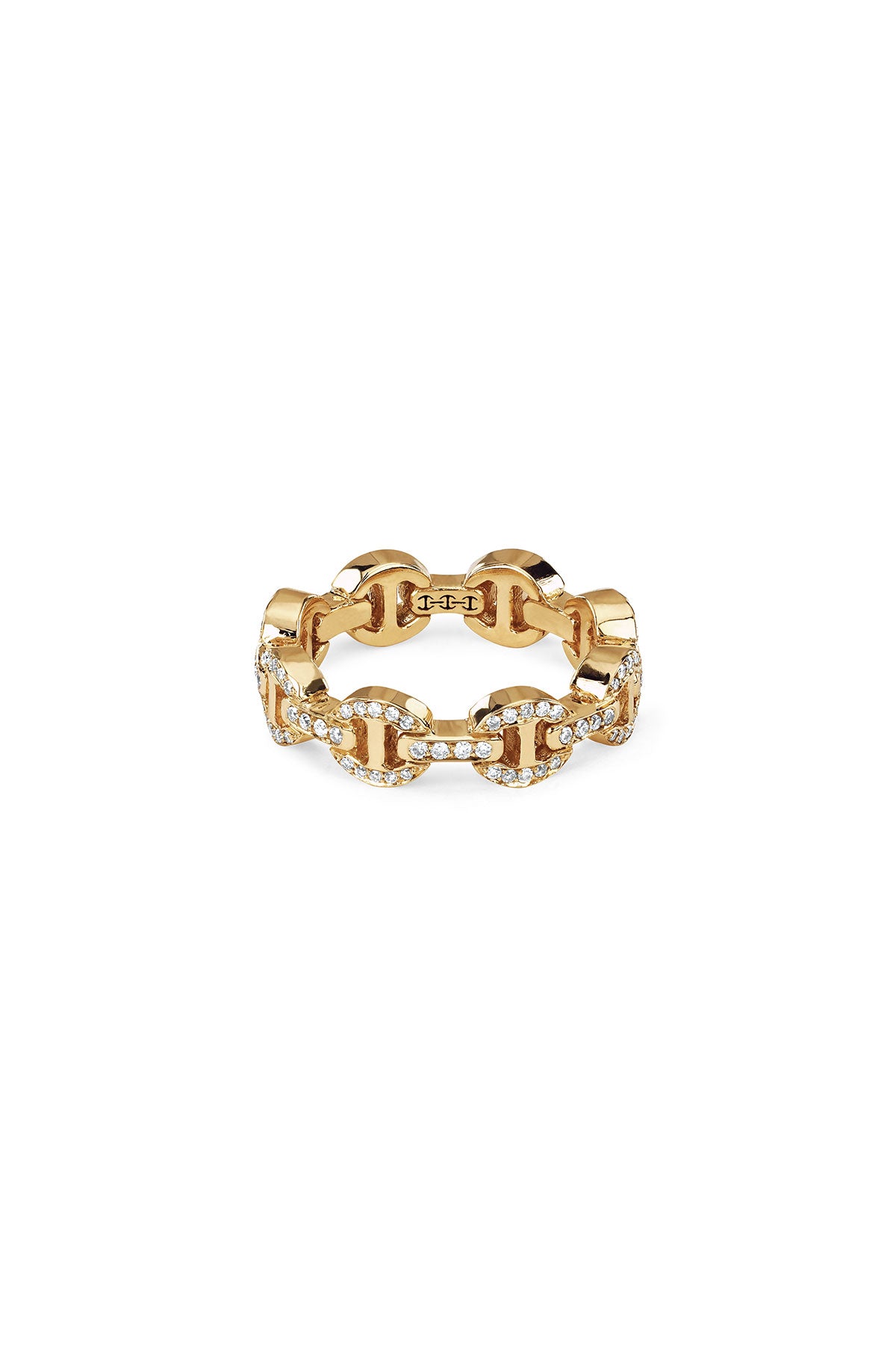 HOORSENBUHS | DAME TRI-LINK ANTIQUATED DIAMOND RING