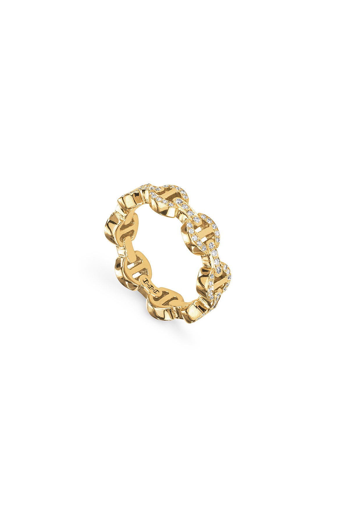HOORSENBUHS | DAME TRI-LINK ANTIQUATED DIAMOND RING