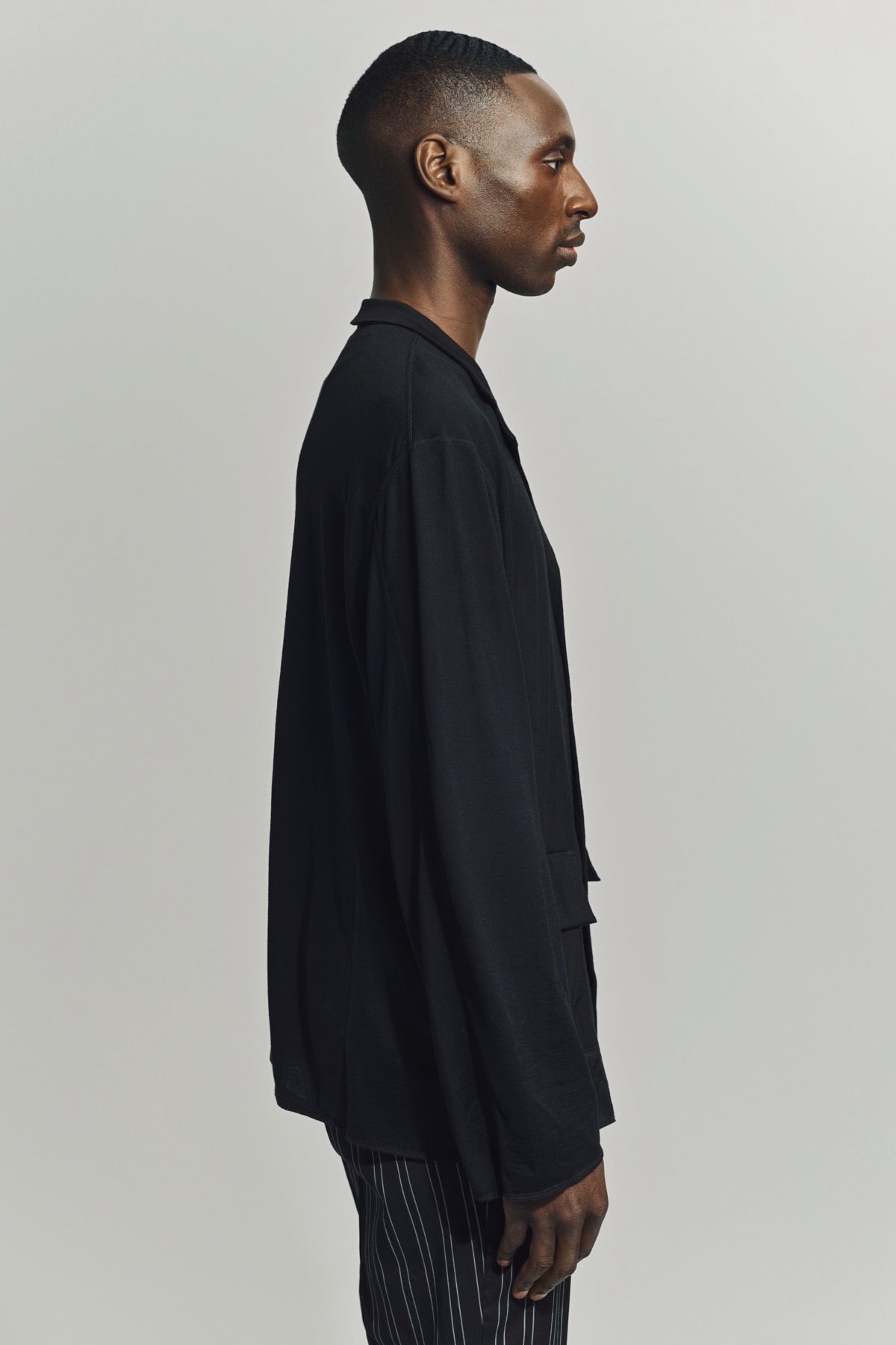 The Soloist ソロイスト ロカビリージャケット ブラック 黒 スタッズ Takahiromiyashita TheSoloist Full Zip Hoodie Black x Black Bone