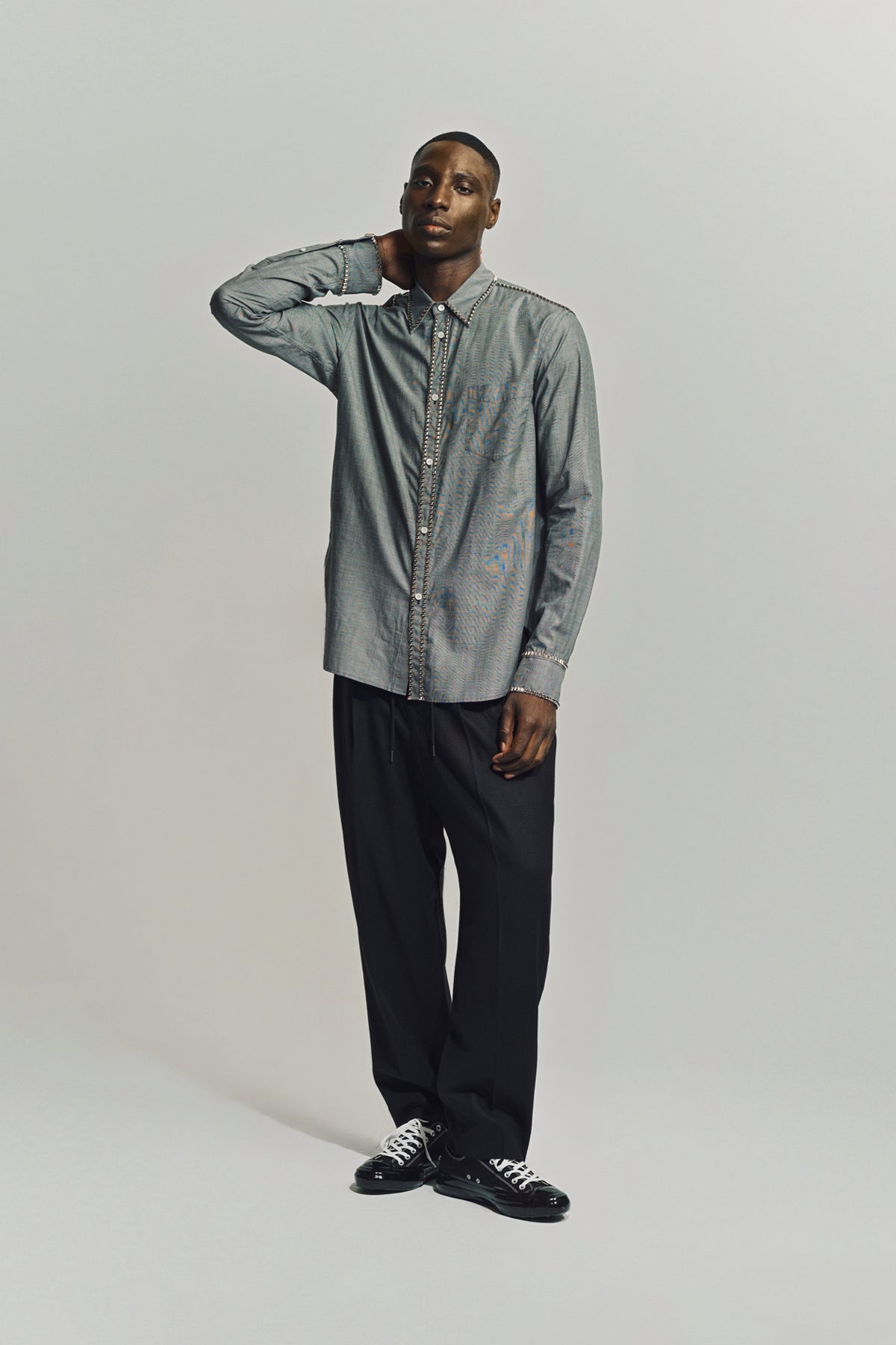 THE SOLOIST | PLAIN FRONT PANTS
