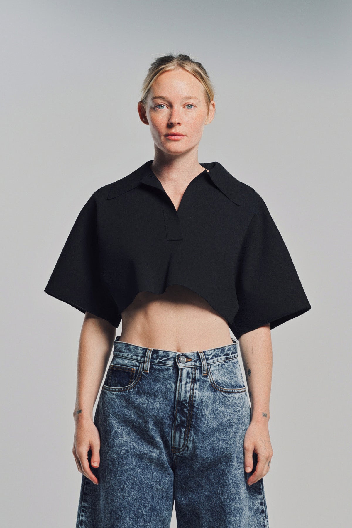 ALAÏA | CROPPED POLO