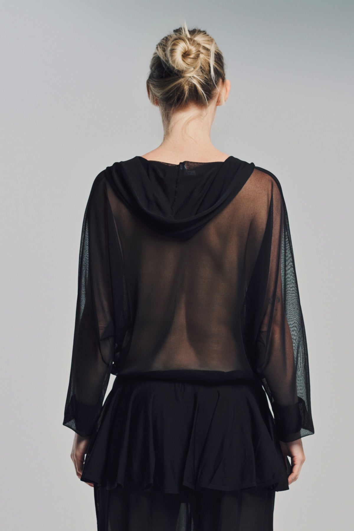 ALAÏA | FINE KNIT HOODED BODY