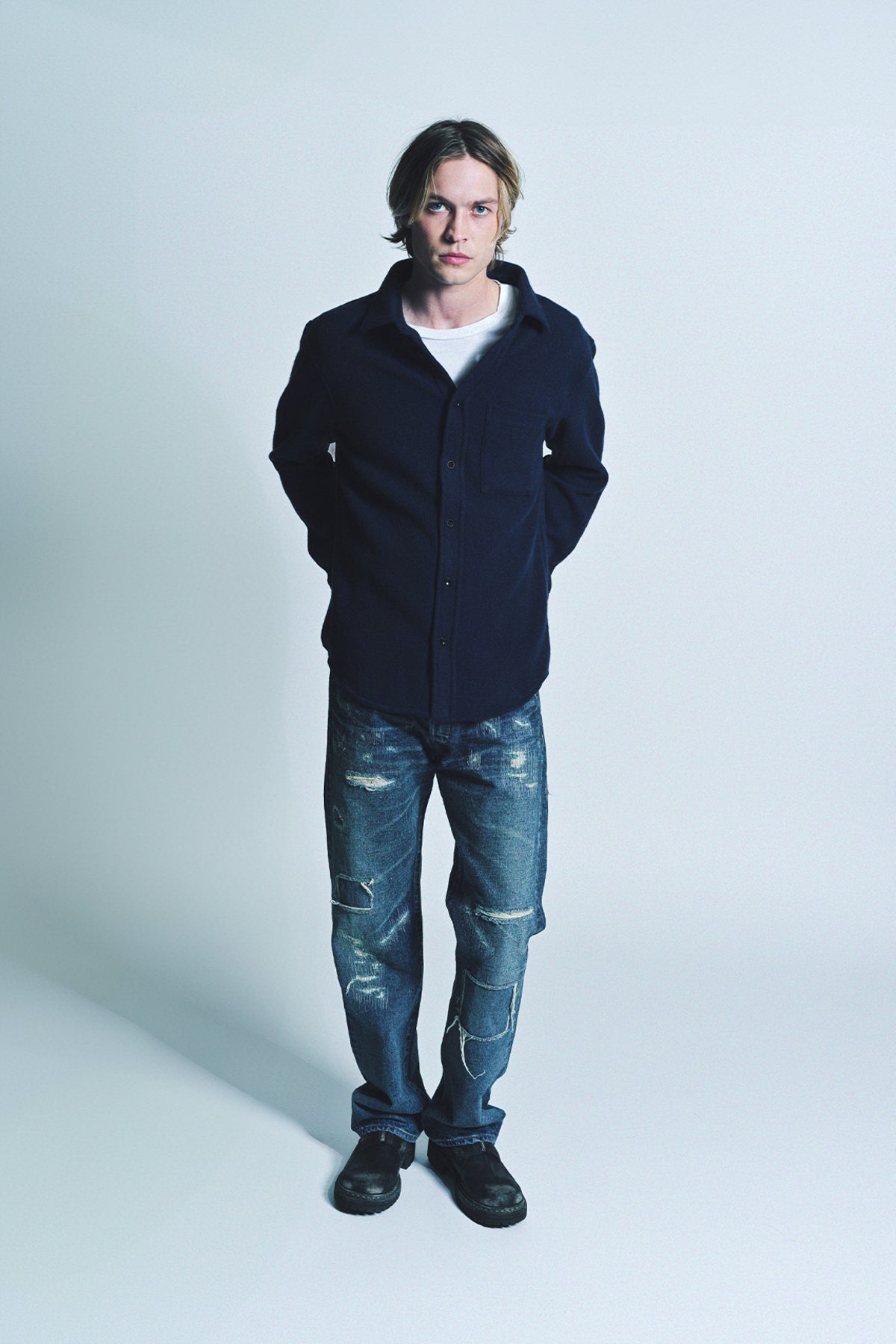 THE ELDER STATESMAN | WOVEN OVERSHIRT