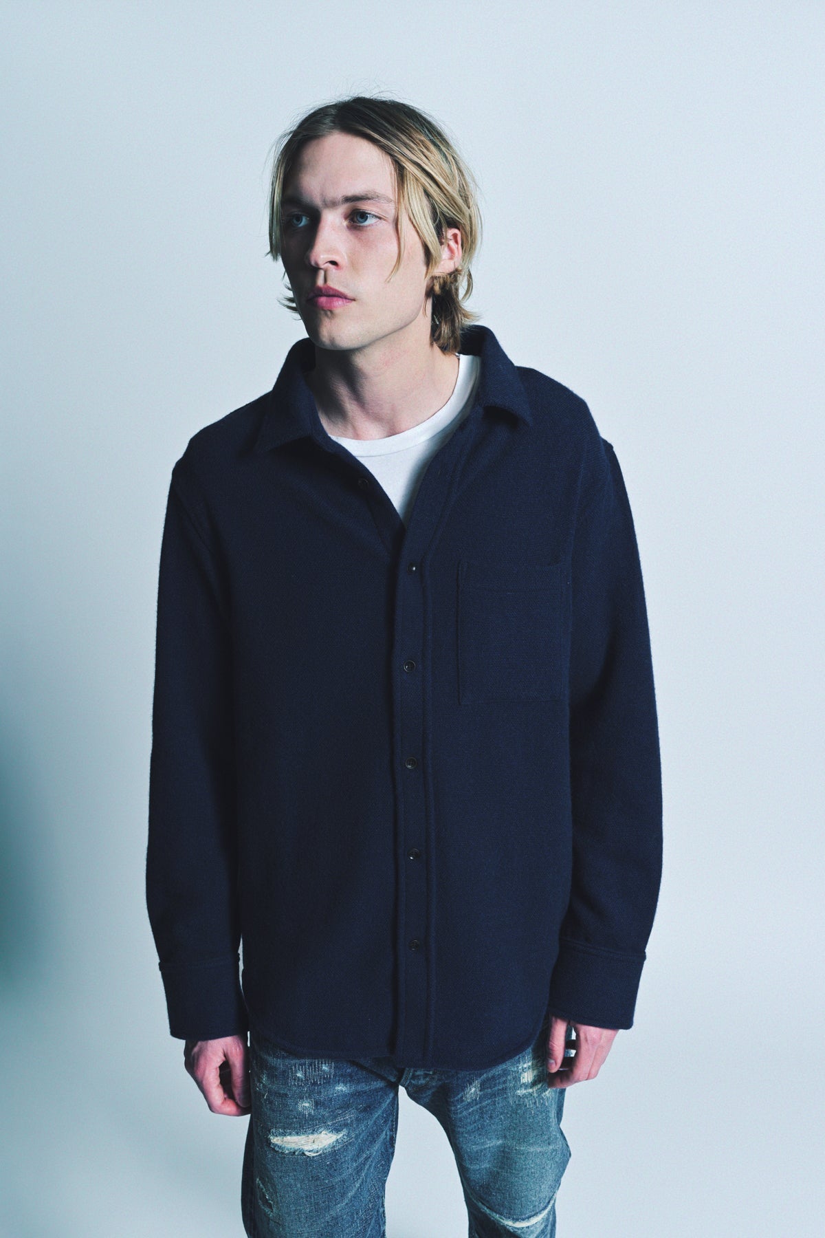 THE ELDER STATESMAN | WOVEN OVERSHIRT