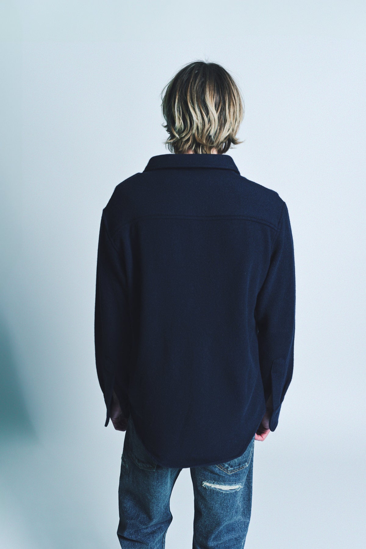THE ELDER STATESMAN | WOVEN OVERSHIRT - MAXFIELD LA