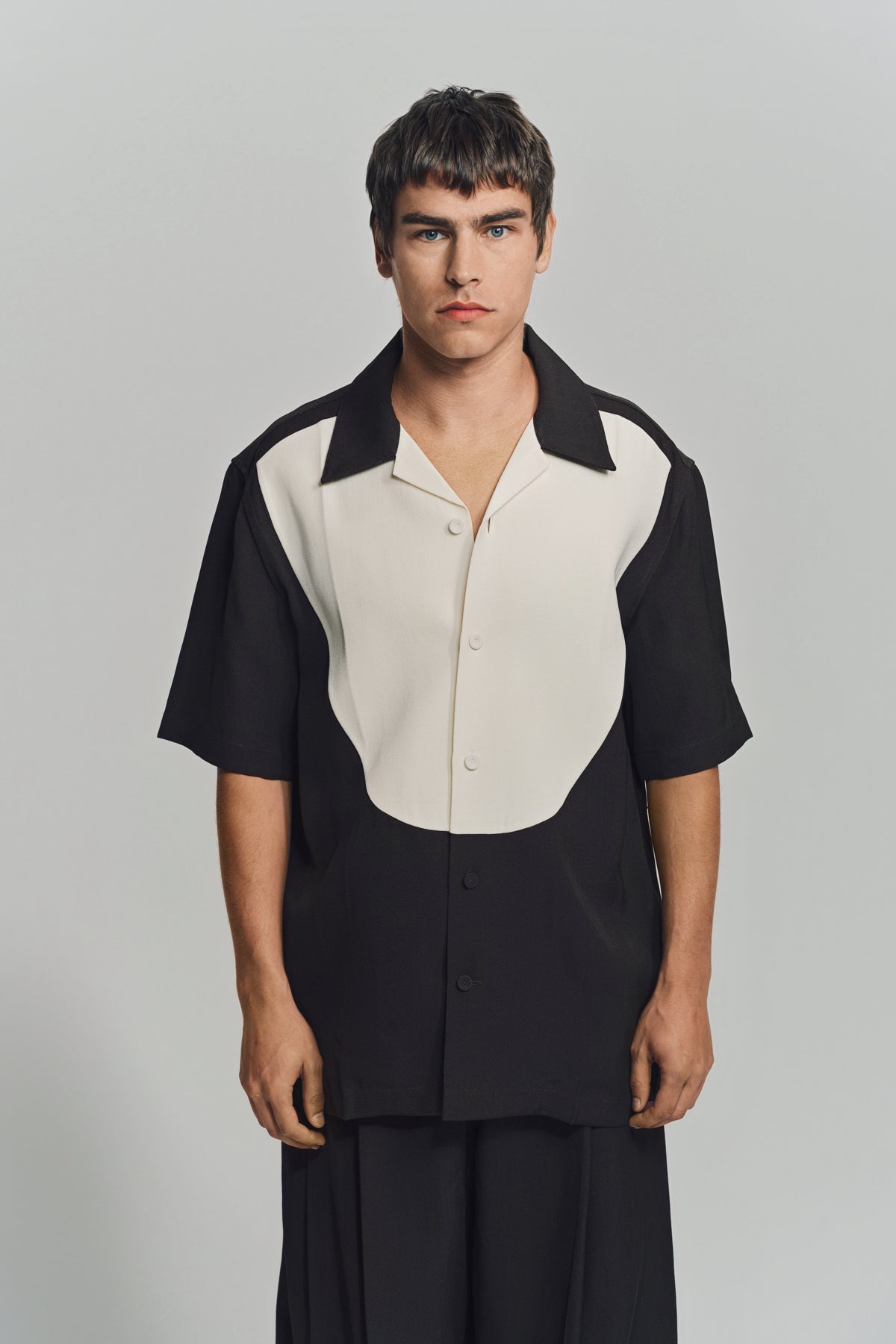 JIL SANDER | SILK BLEND SHORT SLEEVE SHIRT