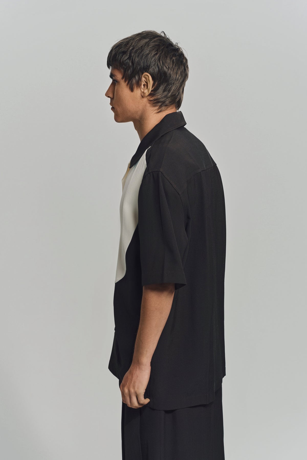 JIL SANDER | SILK BLEND SHORT SLEEVE SHIRT