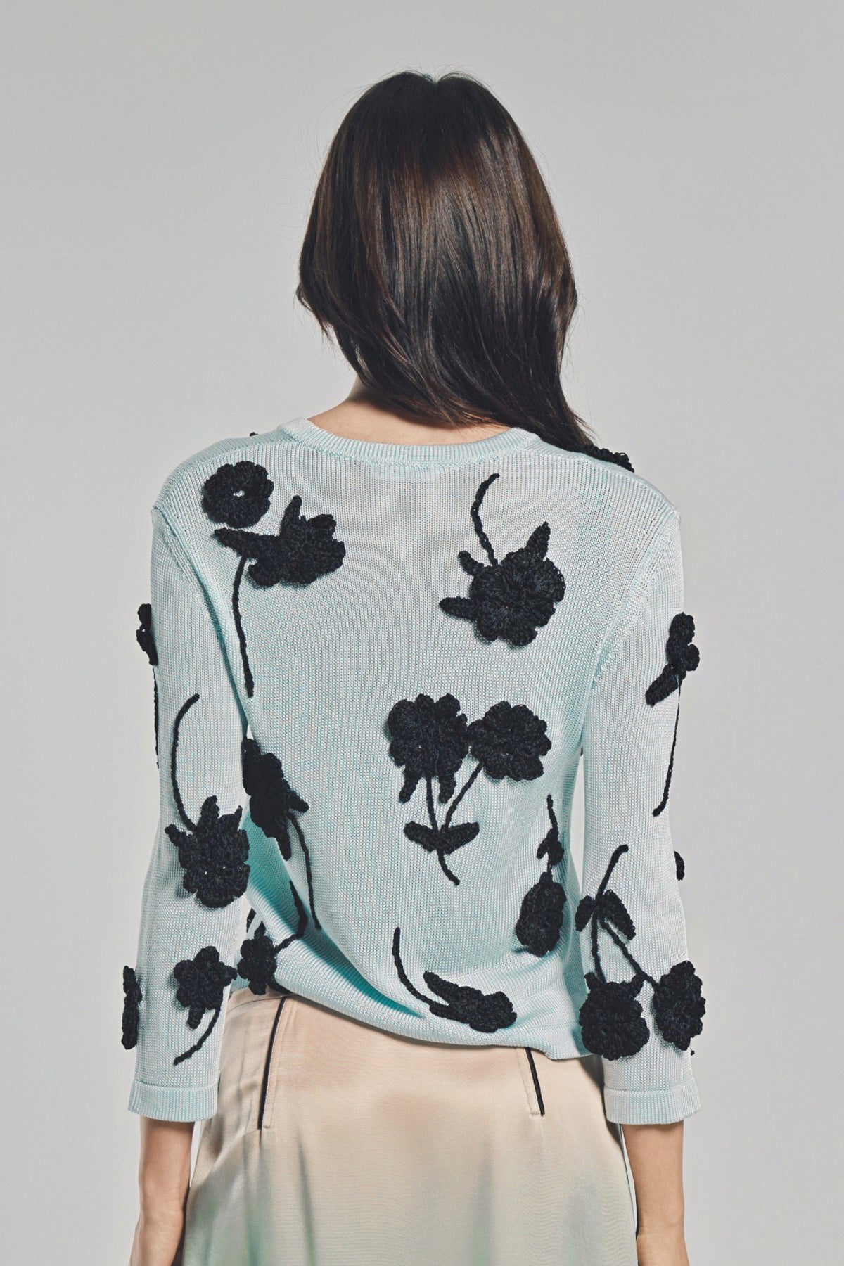 JIL SANDER | FLOWER CARDIGAN