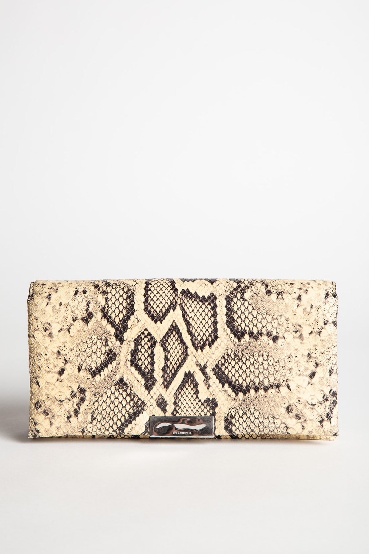 JIL SANDER | SNAKE-EFFECT SHOULDER BAG