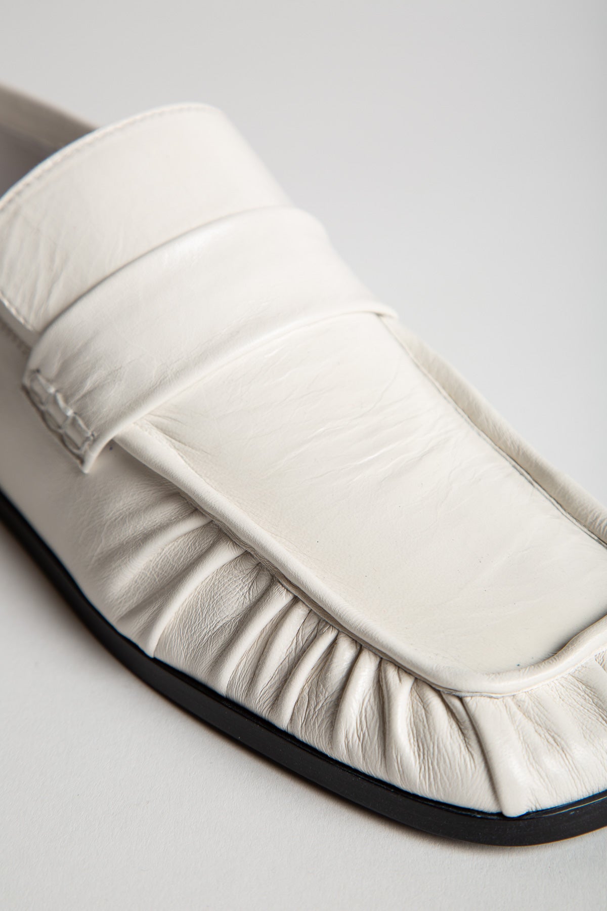 JIL SANDER | LOAFERS IN PORCELAIN