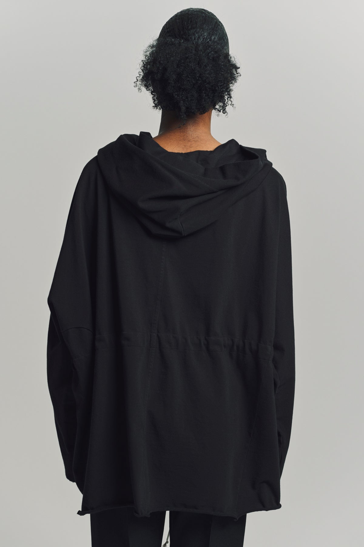 RICK OWENS | HOODED TUNIC TEE V1