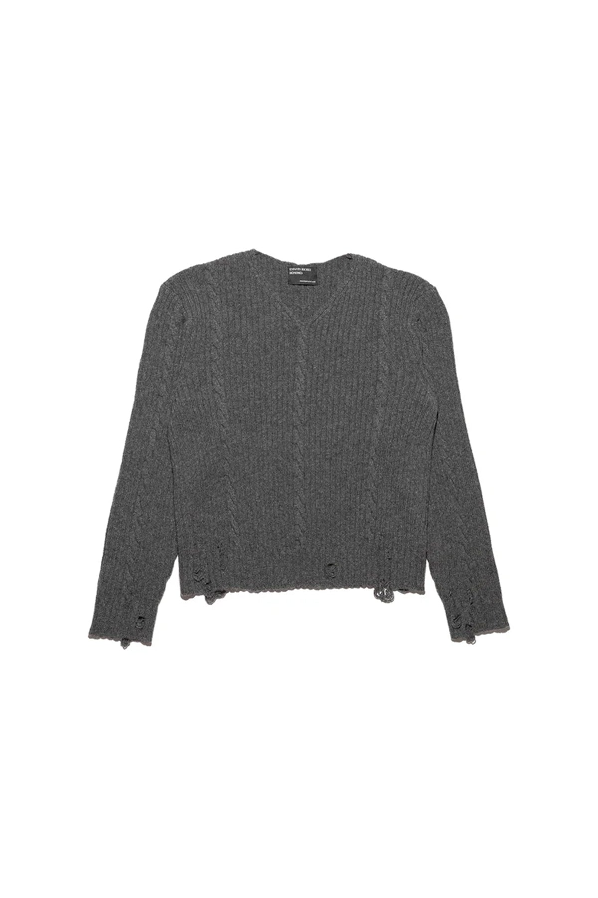 ENFANTS RICHES DÉPRIMÉS | FITTED V-NECK SWEATER