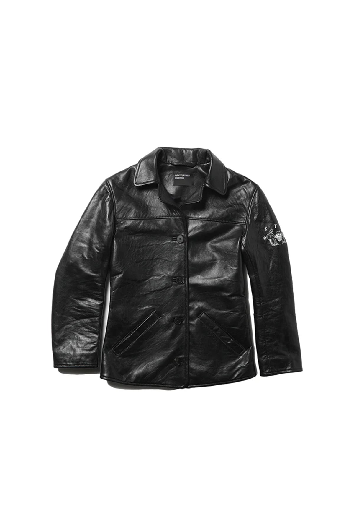 ENFANTS RICHES DÉPRIMÉS | LEATHER SUNDAY DRIVE BLAZER - MAXFIELD LA