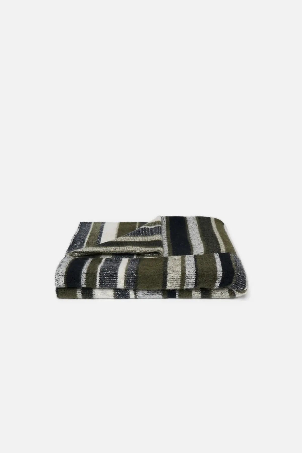 THE ELDER STATESMAN | STRIPE SUPER SOFT BLANKET - MAXFIELD LA