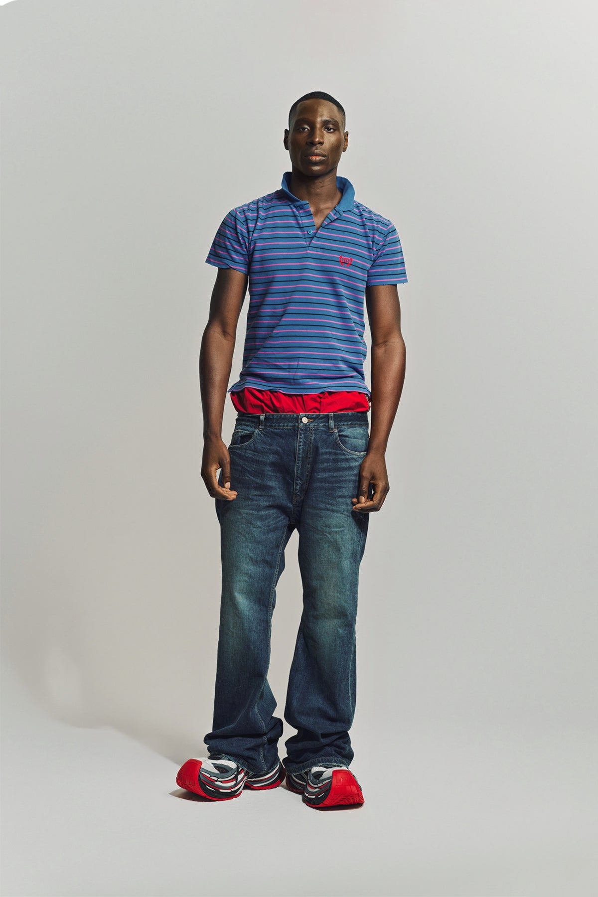 トップス BALENCIAGA 25Summer Laurel Classic Polo Balenciaga Laurel Classic Fitted Polo Shirt | Saks Fifth Avenue