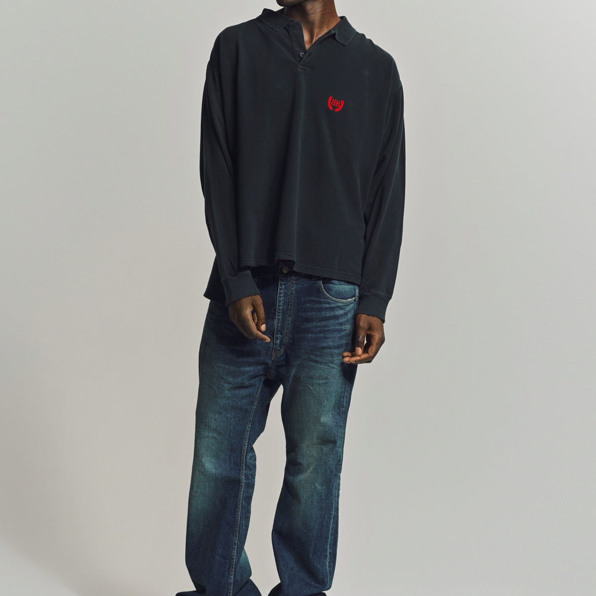 BALENCIAGA | LAUREL CLASSIC LONG SLEEVE REGULAR POLO